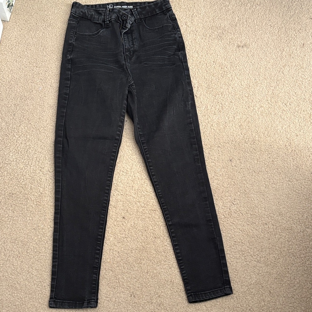 NOBO High Rise Black Jeans for Women